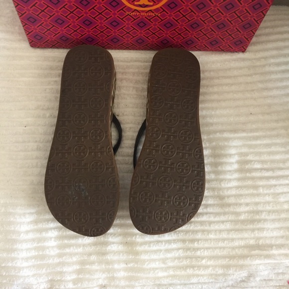 Tory Burch Thandie wedge flip-Flop - Picture 6 of 7